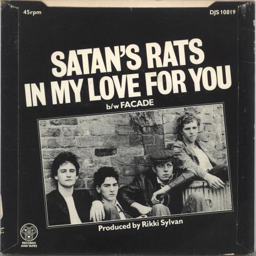 Satans Rats You Make Me Sick 7” パンク天国 【公式通販】